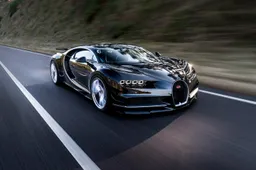 Cristiano Ronaldo test de Bugatti Chiron