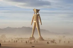 Moeder Natuur heeft Burning Man veranderd in een rampgebied