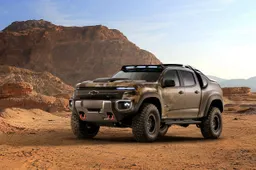 Deze vette pick-up van Chevrolet is muisstil