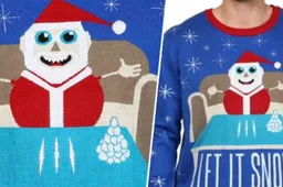 Walmart zegt sorry voor coke snuivende kerstman trui