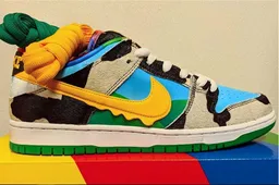 Ben & Jerry's gaat de samenwerking met Nike aan om een dikke sneaker te releasen