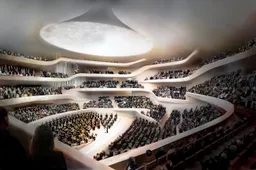 Neem een drone tour door het waanzinnige nieuwe concertgebouw in Hamburg