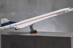 LEGO gaat terug in de tijd en lanceert de supersonische Concorde set