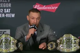 Conor McGregor stopt met vechten totdat hij een aandeel heeft in de UFC