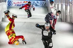 De keiharde hoogtepunten van Red Bull Crashed Ice 2016 in München