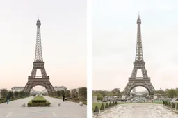 Chinezen pronken met namaak Eiffeltoren in een grimmige spookstad