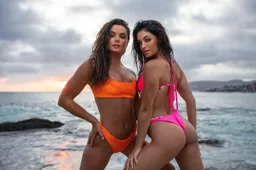 Sexy duo-shoot met Dessie en Kayla brengt de zomer terug in je bol