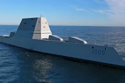 De Amerikaanse marine onthult zijn dodelijkste wapen: de USS Zumwalt