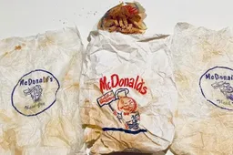 Amerikaans stel vindt 60 jaar oude McDonald's frietjes in hun huis