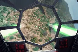 Dronebestuurders maken megavette Star Wars-tribute