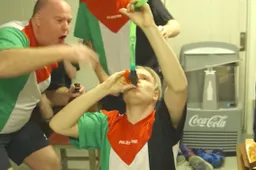 Noren drinken zich stomdronken om daarna een wedstrijd te voetballen in Drunk Football