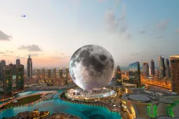 Binnenkort kun je in Dubai een bezoekje brengen aan de maan