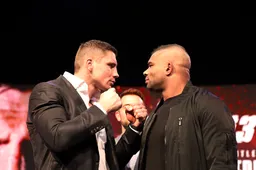 De spanning stijgt in aanloop naar GLORY-gevecht Rico Verhoeven en Alistair Overeem