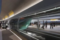 Als het aan Schiphol ligt reizen we binnen een kwartier naar Eindhoven via de hyperloop