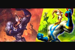 Nieuwe Earthworm Jim op komst als exclusive voor nieuwe retro console