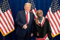 Donald Trump verleent op laatste dag gratie aan Lil Wayne