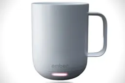 Ember Ceramic Smart Mug houdt je koffie perfect op temperatuur