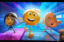 Teaser van de geanimeerde comedy de Emoji Movie