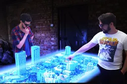 ’s Werelds eerste hologram tafel kost 40.000 euro