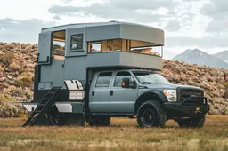 Met deze brute Ford F-550 camper ga jij op expeditie als een baas