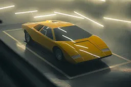Lamborghini brengt legendarische Countach LP-500 terug