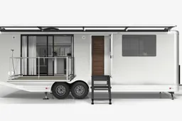 De nieuwe caravan van Living Vehicles is een super-de-luxe appartement op wielen