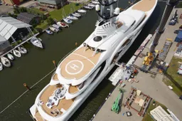 Grootste jacht ooit van Nederlands superjachtbedrijf Feadship is bijna klaar