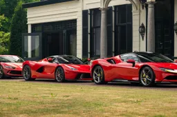 Ferrari galore in fantastische fotoshoot met LaFerrari, SF90 en 296