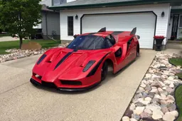 Deze belachelijk dikke Ferrari met straalmotoren tikt makkelijk de 643 km/h aan