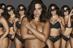 Ashley Graham showt alles wat ze te bieden heeft in hemelse shoot