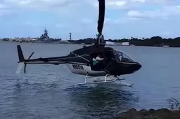 De helikopter crash compilatie is een en al spektakel