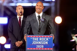 Dwayne Johnson gaat voor presidentschap van 2020