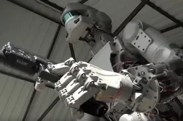 Russische robot "F.E.D.O.R." wordt geleerd om 'dual wield' pistolen af te vuren