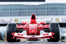 Ferrari van Michael Schumacher gaat voor een recordbedrag onder de hamer