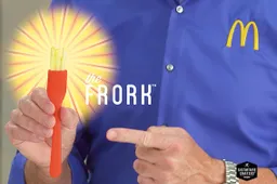 McDonald's introduceert de 'frork' met hilarische commercial