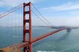 Deze tieners zijn final level waaghalzen en beklimmen de Golden Gate Bridge
