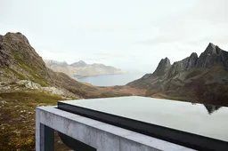In deze sicke loft in het noorden van Noorwegen ben je één met de natuur
