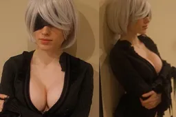 Cosplay was nog nooit zo sexy als met Kaitlyn 'Amouranth' Bezos