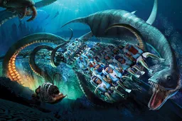 De "Kraken Unleashed" in SeaWorld Orlando is de eerste achtbaan met volledige Virtual Reality ervaring