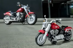 LEGO komt met Harley Davidson Fat Boy van 1000 stenen