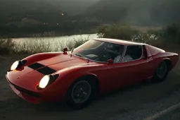 De Lamborgini Miura is één van de meest iconische auto's in de geschiedenis