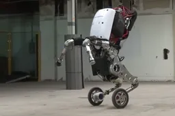 Tweebenige robot 'Handle' is snel, kan zwaar tillen en springt hoger dan wij