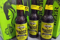 Sterkste bier in de wereld Snake Venom heeft een belachelijk alcoholpercentage