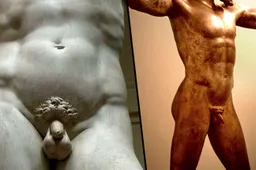 Dit is waarom standbeelden altijd een kleine penis hebben