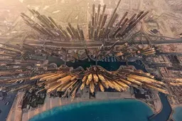 Adembenemende beelden van steden vanuit de lucht