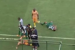 Brazilliaanse voetballers starten geweldsorgie