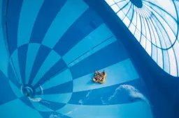 In Drenthe staat vanaf nu de grootste indoor-waterglijbaan ter wereld