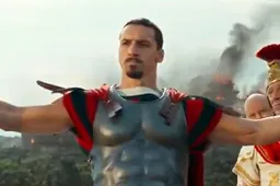 Zlatan Ibrahimovic schittert in de nieuwe trailer van Asterix en Obelix