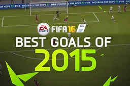 De mooiste FIFA16 goals die vorig jaar zijn gescoord