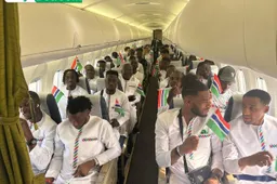 Gambiaanse nationale elftal ontsnapt aan verschrikkelijke vliegtuigramp